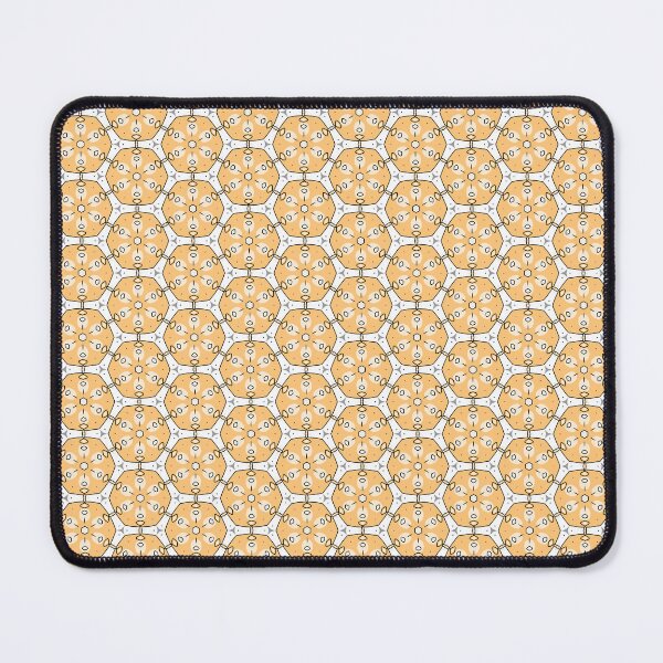 Item preview, Hexagonal Warm Geometric Pattern. designed and sold by Merbuda.