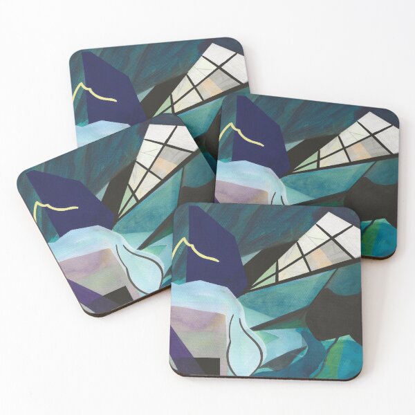Item preview, Indigo Abstract Interior designed and sold by lisavrobinson.