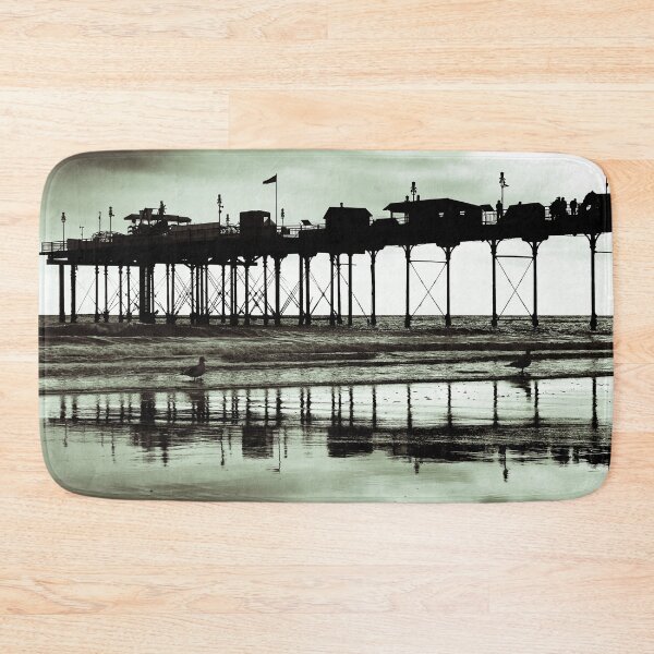 Item preview, Teignmouth Pier And Beach Devon England UK designed and sold by AndyEvansPhotos.