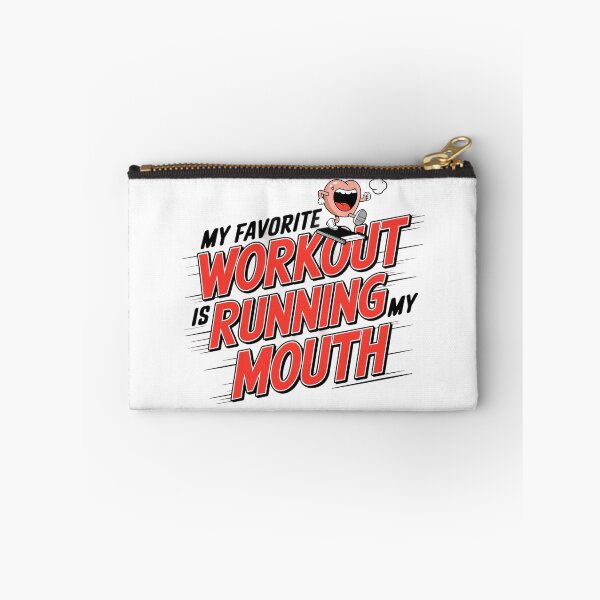 Item preview, My Favorite Workout Is Running My Mouth designed and sold by MagicWander.