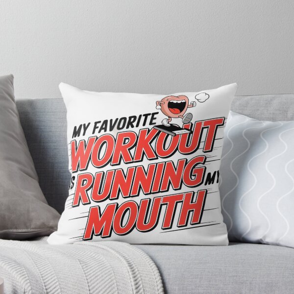 Item preview, My Favorite Workout Is Running My Mouth designed and sold by MagicWander.