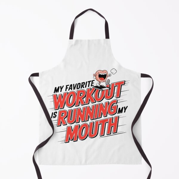 Item preview, My Favorite Workout Is Running My Mouth designed and sold by MagicWander.