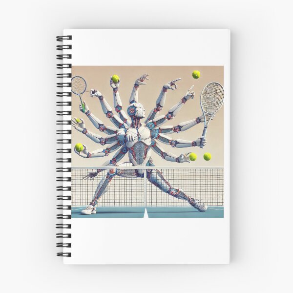Item preview, Ace Machine: Where Tennis Meets Tomorrow designed and sold by ChefTea.
