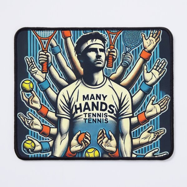 Item preview, Many Hands Tennis: Master of the Court designed and sold by ChefTea.