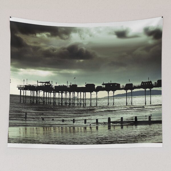 Item preview, Teignmouth Pier And Beach Devon England UK designed and sold by AndyEvansPhotos.
