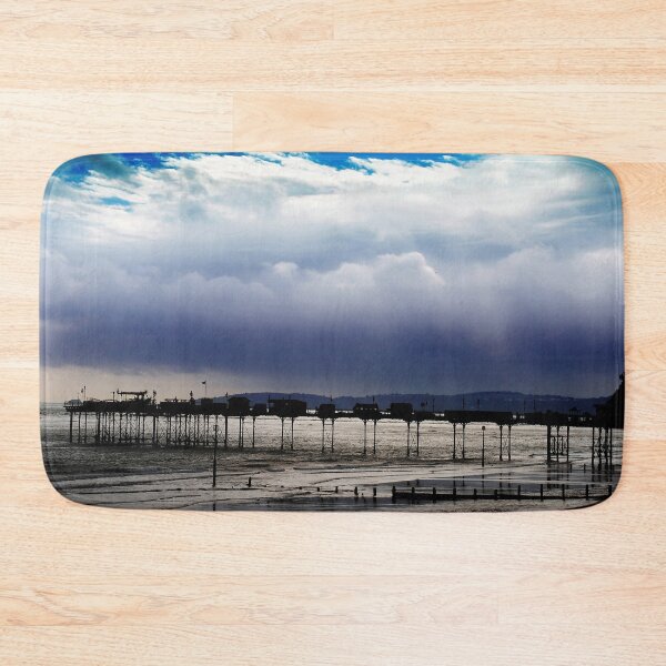 Item preview, Teignmouth Pier And Beach Devon England UK designed and sold by AndyEvansPhotos.