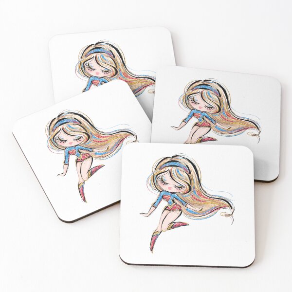 Item preview, Super Girl Superhero Fan Art designed and sold by KaramfilaS.