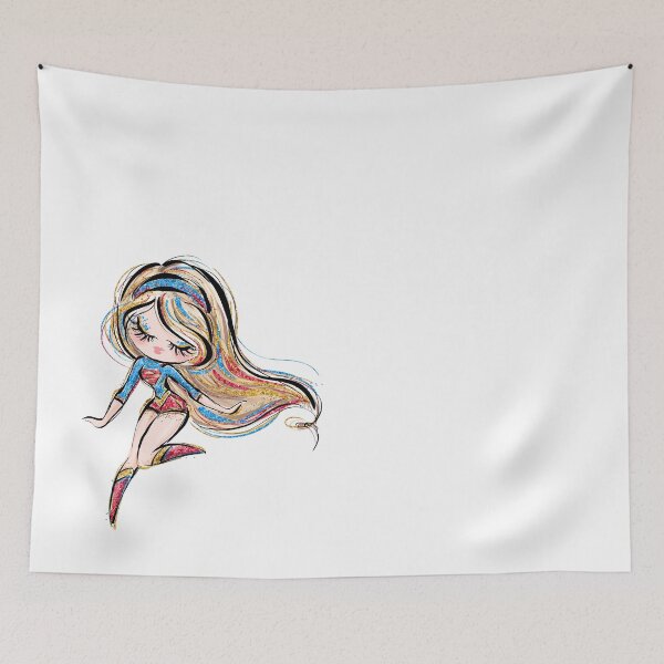 Item preview, Super Girl Superhero Fan Art designed and sold by KaramfilaS.