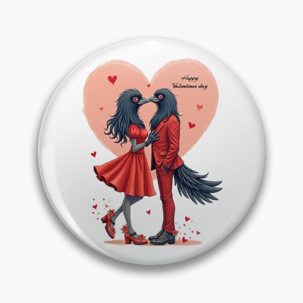 Item preview, Happy Valentines day Raven designed and sold by Kamoufleur.