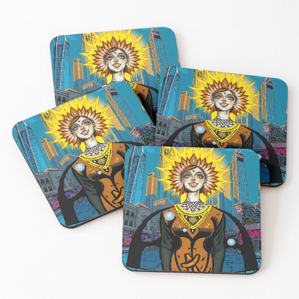 Item preview, Illuminated Spirits in the City designed and sold by PanoramaPrints.