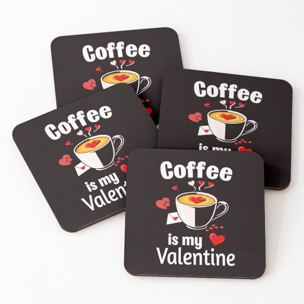 Item preview, Coffee is my Valentine designed and sold by Creative128.