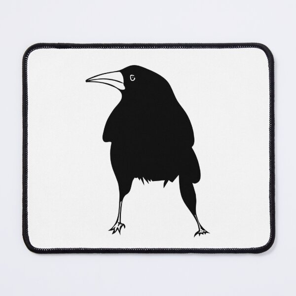 Item preview, The crow is curious designed and sold by CatMacScot.