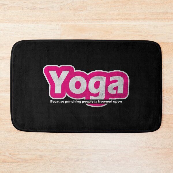 Item preview, Yoga Because Punching People Is Frowned Upon designed and sold by HorizonDesignz.