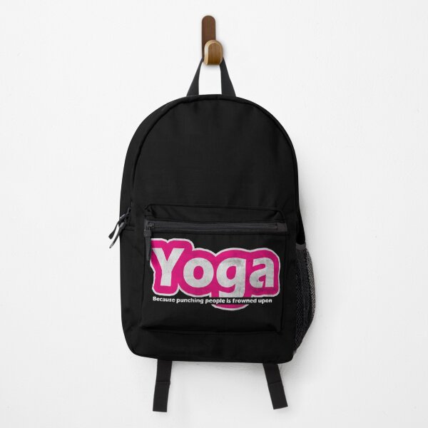 Item preview, Yoga Because Punching People Is Frowned Upon designed and sold by HorizonDesignz.