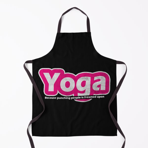 Item preview, Yoga Because Punching People Is Frowned Upon designed and sold by HorizonDesignz.
