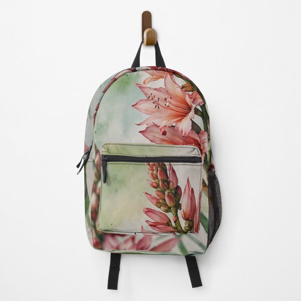 Item preview, Soft Watercolor Floral Art – Pink Tuberose Flowers in Dreamy Style designed and sold by NatashaSokolova.