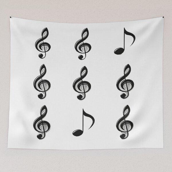 Item preview, musical notes designed and sold by Stickermagician.