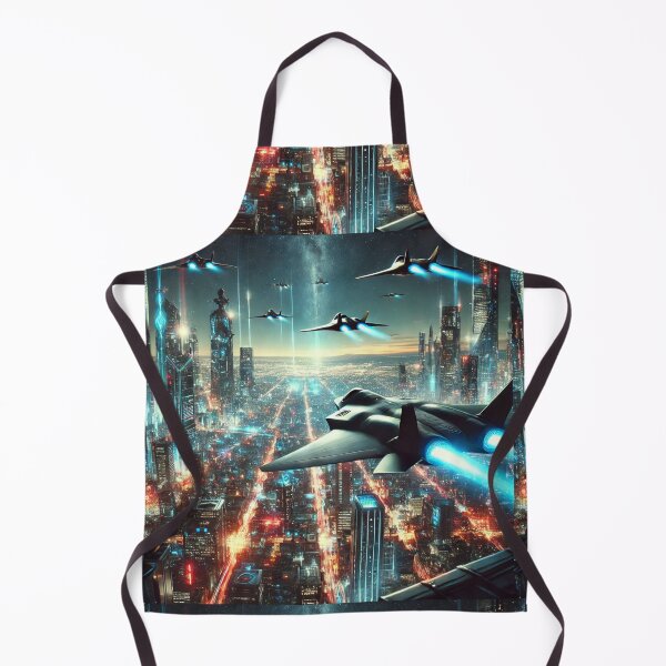 Item preview, Skies of Tomorrow: Jets Over a Futuristic City designed and sold by Meta2Physical.