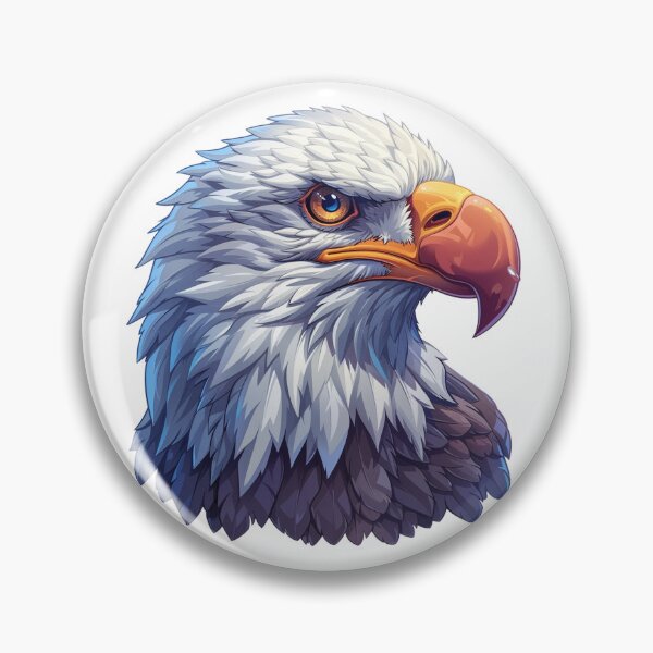 Artikelvorschau, Weißkopfseeadler entworfen und verkauft von Stickermagician.