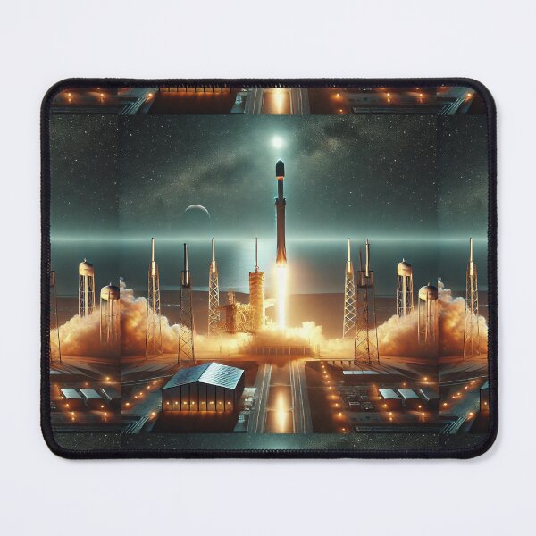 Item preview, Futuristic Rocket Launch designed and sold by Meta2Physical.