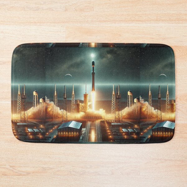 Item preview, Futuristic Rocket Launch designed and sold by Meta2Physical.