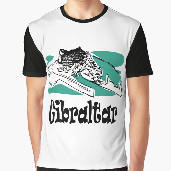 The Rock of Gibraltar Graphic T-Shirt