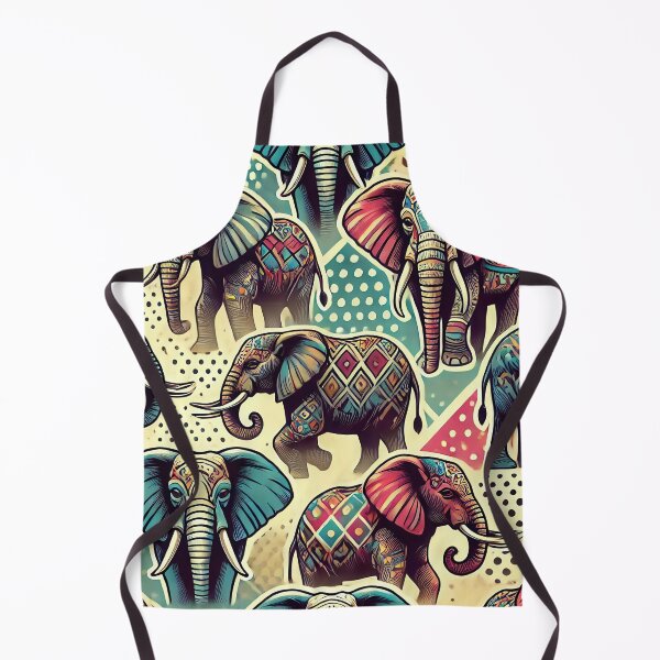 Item preview, Vibrant Tribal Elephant Design designed and sold by WildlifeSafari.