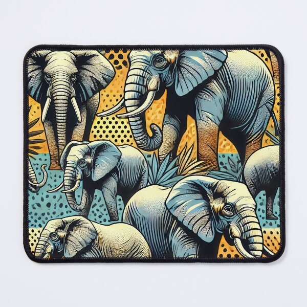Item preview, Mystical Elephant Patterns designed and sold by WildlifeSafari.