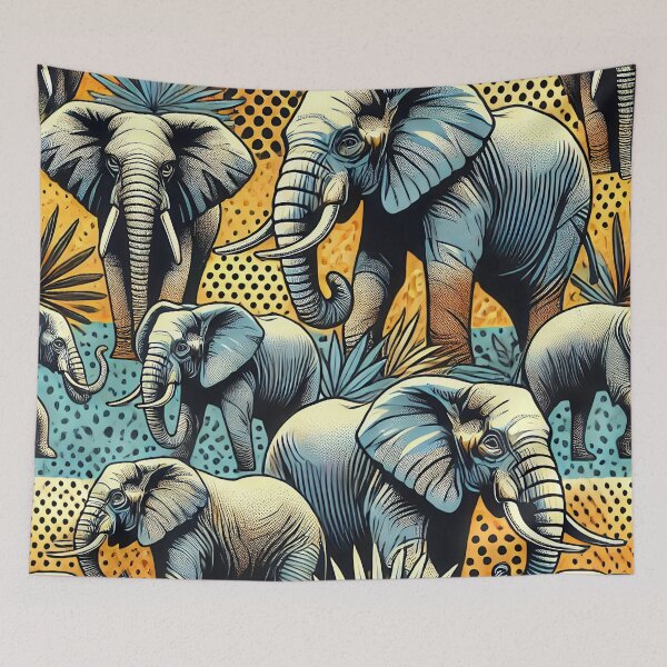 Item preview, Mystical Elephant Patterns designed and sold by WildlifeSafari.