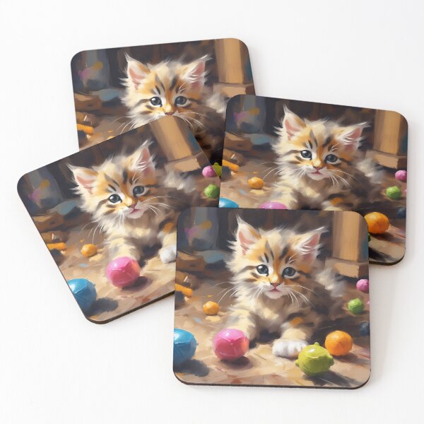 Item preview, Cute kitten designed and sold by Island Art Studios.