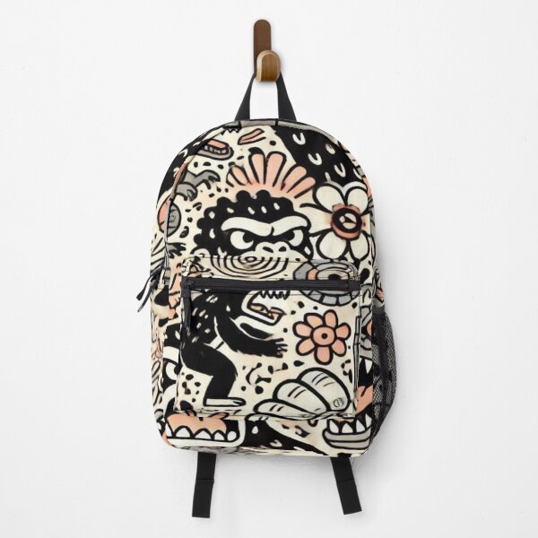 Item preview, Monster Jungle Doodle Fest Reloaded Premium Trendy Best Gift designed and sold by Imaginarium of Chaos falcon88 .