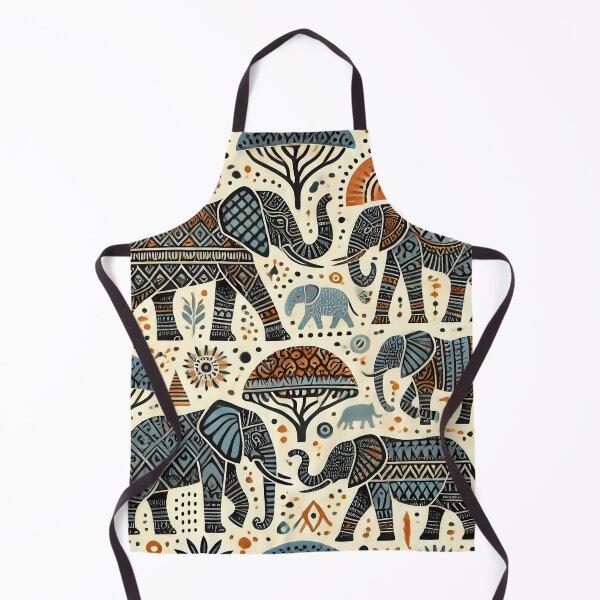 Item preview, Colorful Ethno Elephant designed and sold by WildlifeSafari.