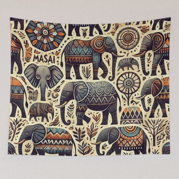 Item preview, African Elephant Harmony designed and sold by WildlifeSafari.