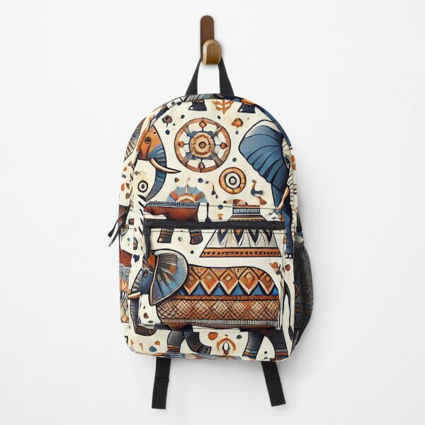 Item preview, Tribal Elephant Line Art designed and sold by WildlifeSafari.