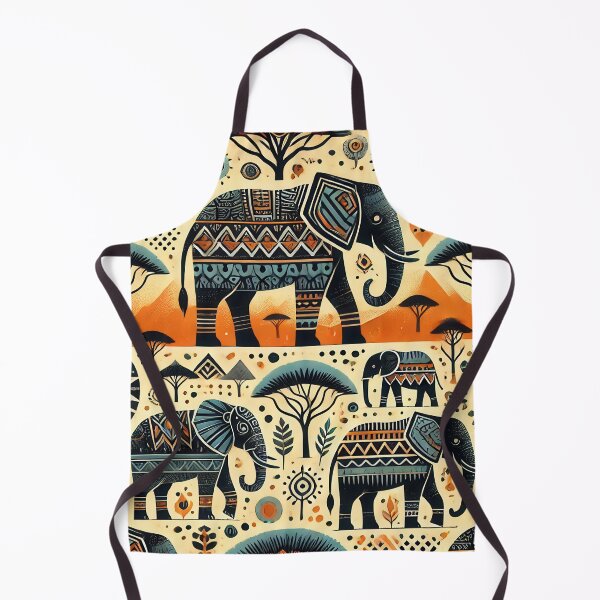 Item preview, Wild African Elephant Motif designed and sold by WildlifeSafari.