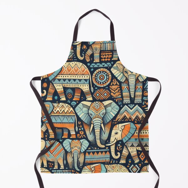 Item preview, Tribal Elephant Ornamental designed and sold by WildlifeSafari.