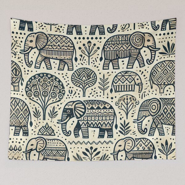 Item preview, Traditional Ethno Elephant designed and sold by WildlifeSafari.