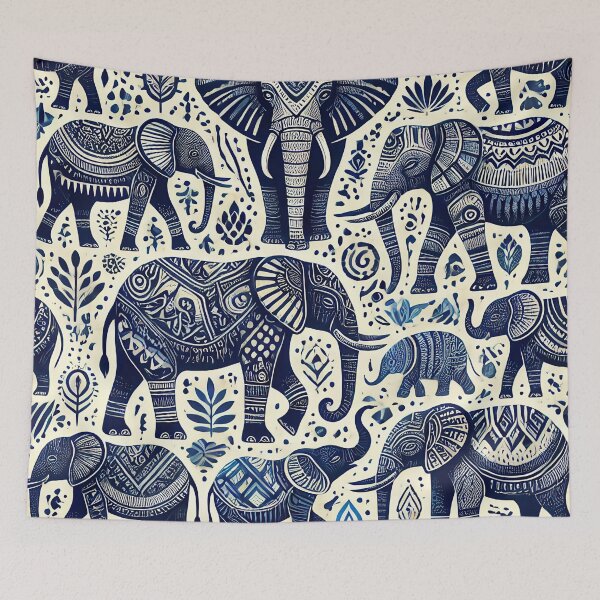 Item preview, Elephant Mandala Ethnic Vibes designed and sold by WildlifeSafari.