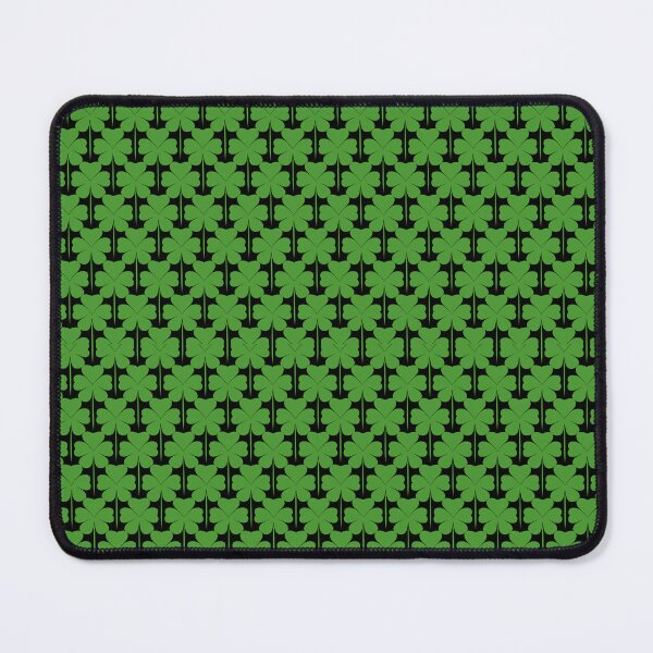 Item preview, Pattern lucky clover, clover leaves 02 green, three-leaf clover designed and sold by SpecialtiesShop.