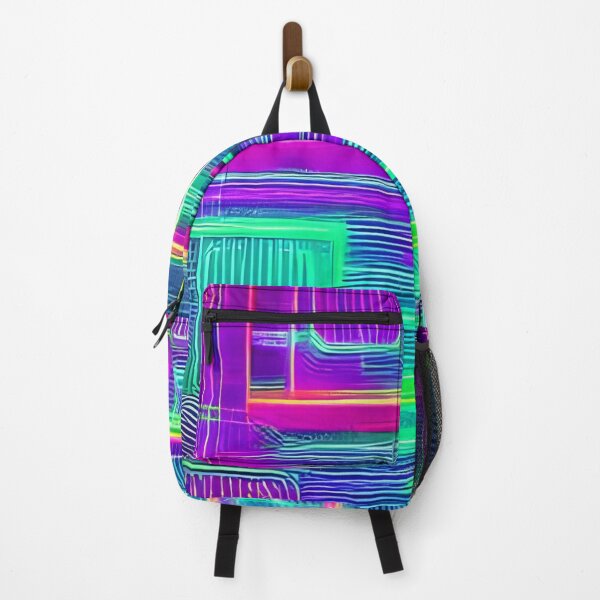 Item preview, Neon Abstract Futuristic Artwork | 003 designed and sold by Artful-Abstract.