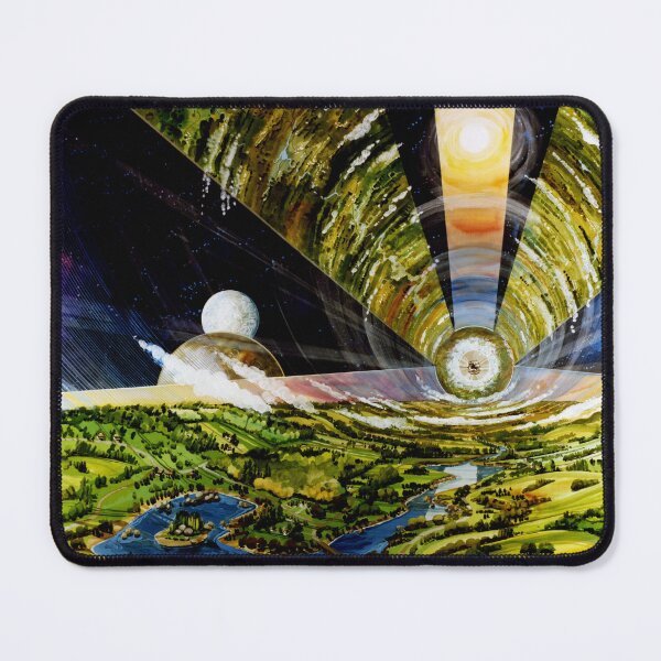 Item preview, Illustration by Rick Guidice of a colony's windows designed and sold by beccainskeep.
