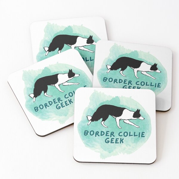Item preview, Border Collie Geek designed and sold by Wyresdale Creations.