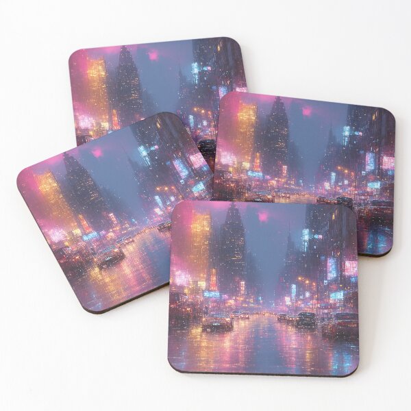 Item preview, Electric Dreamscape City designed and sold by PanoramaPrints.
