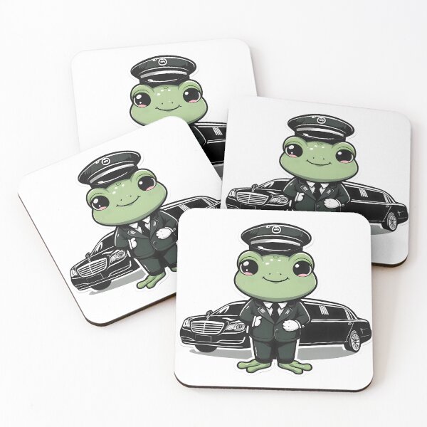 Item preview, A Cute Chauffeur Frog designed and sold by DWorriBHappi.
