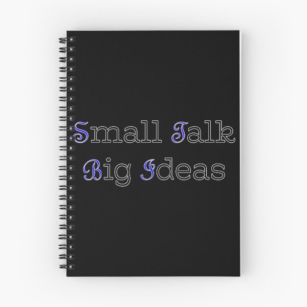 Item preview, Small Talk Big Ideas designed and sold by Jho251981.