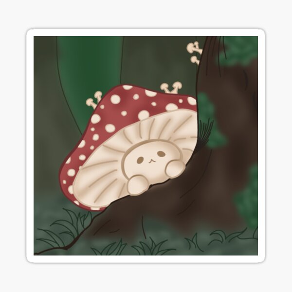 Mushroom Fellow Sticker
