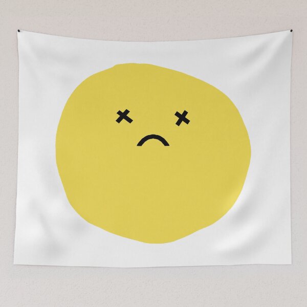 Item preview, Sad Cute Smiley Face designed and sold by ellenhenry.