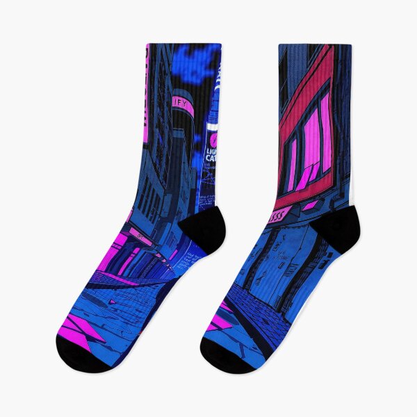 Item preview, Neon City Twilight designed and sold by PanoramaPrints.