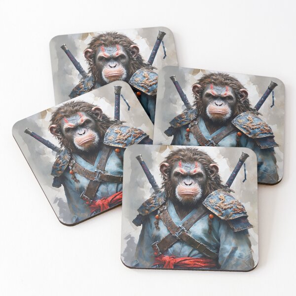 Item preview, Monkey Warrior  designed and sold by Jambonfromage.