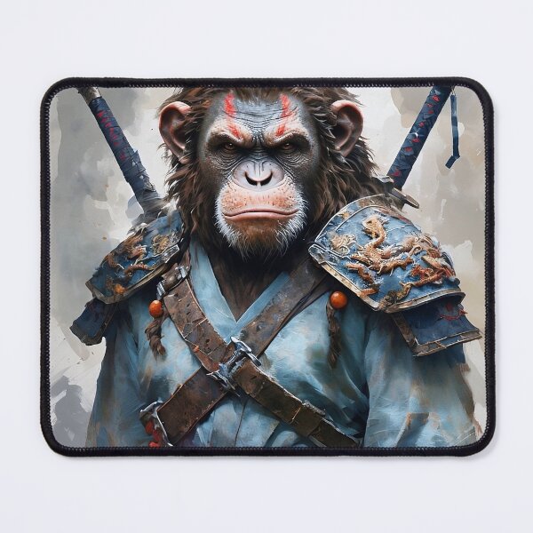 Item preview, Monkey Warrior  designed and sold by Jambonfromage.